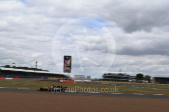 World © Octane Photographic Ltd. Formula 1 - British Grand Prix - Friday - Practice 2. Nico Hulkenberg - Renault Sport F1 Team R.S.17. Silverstone, UK. Friday 14th July 2017. Digital Ref: 1884LB2D7854