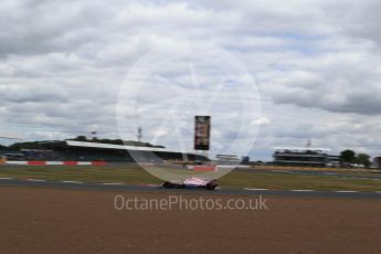 World © Octane Photographic Ltd. Formula 1 - British Grand Prix - Friday - Practice 2. Esteban Ocon - Sahara Force India VJM10. Silverstone, UK. Friday 14th July 2017. Digital Ref: 1884LB2D7889