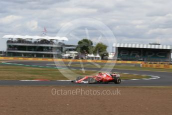 World © Octane Photographic Ltd. Formula 1 - British Grand Prix - Friday - Practice 2. Kimi Raikkonen - Scuderia Ferrari SF70H. Silverstone, UK. Friday 14th July 2017. Digital Ref: 1884LB2D7923