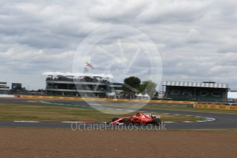 World © Octane Photographic Ltd. Formula 1 - British Grand Prix - Friday - Practice 2. Sebastian Vettel - Scuderia Ferrari SF70H. Silverstone, UK. Friday 14th July 2017. Digital Ref: 1884LB2D7970