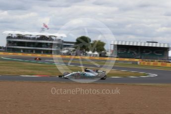 World © Octane Photographic Ltd. Formula 1 - British Grand Prix - Friday - Practice 2. Lewis Hamilton - Mercedes AMG Petronas F1 W08 EQ Energy+. Silverstone, UK. Friday 14th July 2017. Digital Ref: 1884LB2D7981