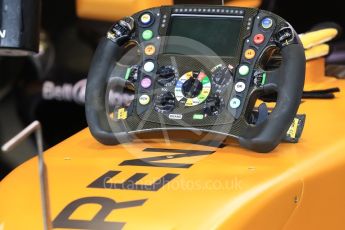 World © Octane Photographic Ltd. Formula 1 - British Grand Prix - Saturday - Practice 3. Jolyon Palmer - Renault Sport F1 Team R.S.17. Silverstone, UK. Saturday 15th July 2017. Digital Ref: 1885LB1D0425