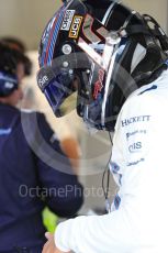 World © Octane Photographic Ltd. Formula 1 - British Grand Prix - Saturday - Practice 3. Lance Stroll - Williams Martini Racing FW40. Silverstone, UK. Saturday 15th July 2017. Digital Ref: 1885LB1D0428