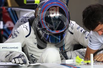 World © Octane Photographic Ltd. Formula 1 - British Grand Prix - Saturday - Practice 3. Lance Stroll - Williams Martini Racing FW40. Silverstone, UK. Saturday 15th July 2017. Digital Ref: 1885LB1D0434