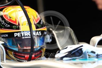 World © Octane Photographic Ltd. Formula 1 - British Grand Prix - Saturday - Practice 3. Lewis Hamilton - Mercedes AMG Petronas F1 W08 EQ Energy+. Silverstone, UK. Saturday 15th July 2017. Digital Ref: 1885LB1D0467