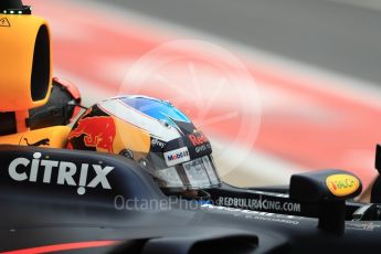 World © Octane Photographic Ltd. Formula 1 - British Grand Prix - Saturday - Practice 3. Daniel Ricciardo - Red Bull Racing RB13. Silverstone, UK. Saturday 15th July 2017. Digital Ref: 1885LB1D0561