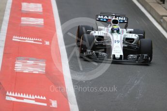 World © Octane Photographic Ltd. Formula 1 - British Grand Prix - Saturday - Practice 3. Felipe Massa - Williams Martini Racing FW40. Silverstone, UK. Saturday 15th July 2017. Digital Ref: 1885LB1D0778