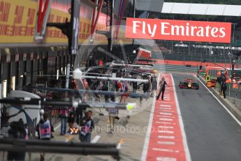 World © Octane Photographic Ltd. Formula 1 - British Grand Prix - Saturday - Practice 3. Max Verstappen - Red Bull Racing RB13. Silverstone, UK. Saturday 15th July 2017. Digital Ref: 1885LB1D0792