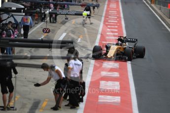 World © Octane Photographic Ltd. Formula 1 - British Grand Prix - Saturday - Practice 3. Nico Hulkenberg - Renault Sport F1 Team R.S.17. Silverstone, UK. Saturday 15th July 2017. Digital Ref: 1885LB1D0805