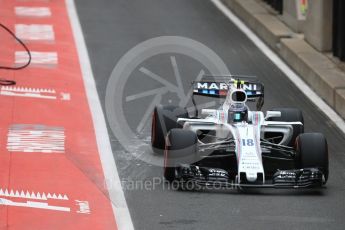 World © Octane Photographic Ltd. Formula 1 - British Grand Prix - Saturday - Practice 3. Lance Stroll - Williams Martini Racing FW40. Silverstone, UK. Saturday 15th July 2017. Digital Ref: 1885LB1D1201