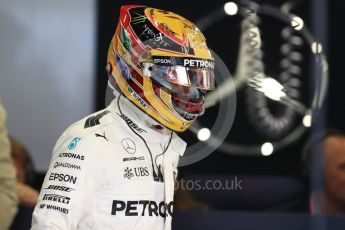 World © Octane Photographic Ltd. Formula 1 - British Grand Prix - Saturday - Practice 3. Lewis Hamilton - Mercedes AMG Petronas F1 W08 EQ Energy+. Silverstone, UK. Saturday 15th July 2017. Digital Ref: 1885LB1D1264