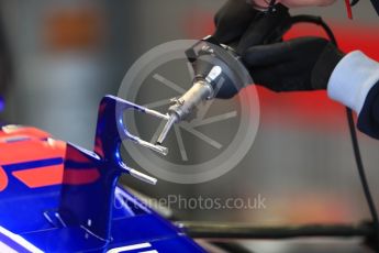 World © Octane Photographic Ltd. Formula 1 - British Grand Prix - Saturday - Practice 3. Carlos Sainz - Scuderia Toro Rosso STR12. Silverstone, UK. Saturday 15th July 2017. Digital Ref: 1885LB1D1297