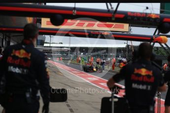 World © Octane Photographic Ltd. Formula 1 - British Grand Prix - Saturday - Practice 3. Daniel Ricciardo - Red Bull Racing RB13. Silverstone, UK. Saturday 15th July 2017. Digital Ref: 1885LB2D8239