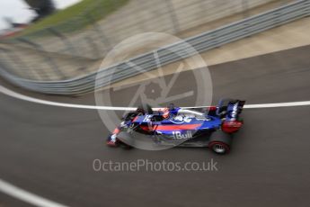 World © Octane Photographic Ltd. Formula 1 - British Grand Prix - Saturday - Practice 3. Daniil Kvyat - Scuderia Toro Rosso STR12. Silverstone, UK. Saturday 15th July 2017. Digital Ref: 1885LB2D8442