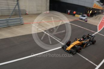 World © Octane Photographic Ltd. Formula 1 - British Grand Prix - Saturday - Practice 3. Nico Hulkenberg - Renault Sport F1 Team R.S.17. Silverstone, UK. Saturday 15th July 2017. Digital Ref: 1885LB2D8453