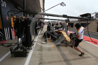 World © Octane Photographic Ltd. Formula 1 - British Grand Prix - Saturday - Practice 3. Jolyon Palmer - Renault Sport F1 Team R.S.17. Silverstone, UK. Saturday 15th July 2017. Digital Ref: 1885LB2D8561