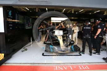 World © Octane Photographic Ltd. Formula 1 - British Grand Prix - Saturday - Practice 3. Lewis Hamilton - Mercedes AMG Petronas F1 W08 EQ Energy+. Silverstone, UK. Saturday 15th July 2017. Digital Ref: 1885LB2D8626