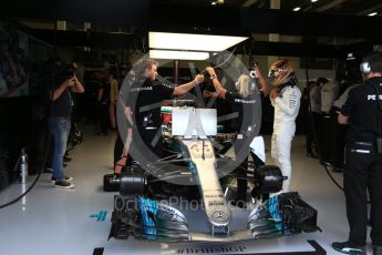 World © Octane Photographic Ltd. Formula 1 - British Grand Prix - Saturday - Practice 3. Lewis Hamilton - Mercedes AMG Petronas F1 W08 EQ Energy+. Silverstone, UK. Saturday 15th July 2017. Digital Ref: 1885LB2D8630