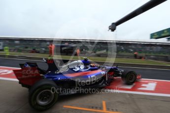 World © Octane Photographic Ltd. Formula 1 - British Grand Prix - Saturday - Practice 3. Carlos Sainz - Scuderia Toro Rosso STR12. Silverstone, UK. Saturday 15th July 2017. Digital Ref: 1885LB2D8704