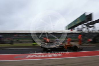 World © Octane Photographic Ltd. Formula 1 - British Grand Prix - Saturday - Practice 3. Nico Hulkenberg - Renault Sport F1 Team R.S.17. Silverstone, UK. Saturday 15th July 2017. Digital Ref: 1885LB2D8787