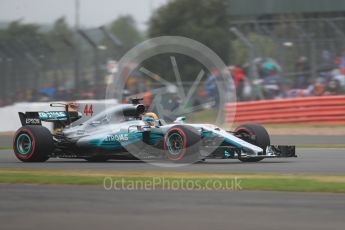 World © Octane Photographic Ltd. Formula 1 - British Grand Prix - Saturday - Qualifying. Lewis Hamilton - Mercedes AMG Petronas F1 W08 EQ Energy+. Silverstone, UK. Saturday 15th July 2017. Digital Ref: 1886LB1D1434