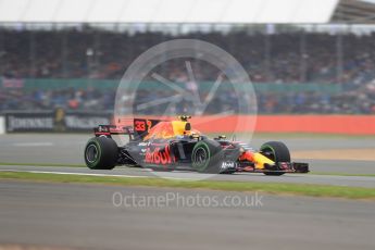 World © Octane Photographic Ltd. Formula 1 - British Grand Prix - Saturday - Qualifying. Max Verstappen - Red Bull Racing RB13. Silverstone, UK. Saturday 15th July 2017. Digital Ref: 1886LB1D1473