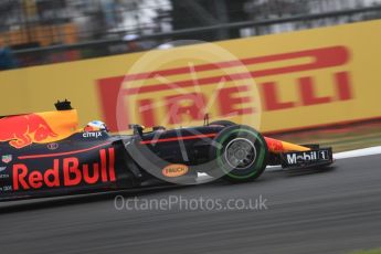 World © Octane Photographic Ltd. Formula 1 - British Grand Prix - Saturday - Qualifying. Daniel Ricciardo - Red Bull Racing RB13. Silverstone, UK. Saturday 15th July 2017. Digital Ref: 1886LB1D1490