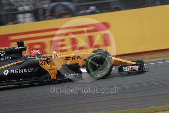 World © Octane Photographic Ltd. Formula 1 - British Grand Prix - Saturday - Qualifying. Nico Hulkenberg - Renault Sport F1 Team R.S.17. Silverstone, UK. Saturday 15th July 2017. Digital Ref: 1886LB1D1499