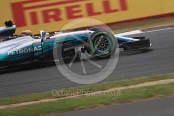 World © Octane Photographic Ltd. Formula 1 - British Grand Prix - Saturday - Qualifying. Lewis Hamilton - Mercedes AMG Petronas F1 W08 EQ Energy+. Silverstone, UK. Saturday 15th July 2017. Digital Ref: 1886LB1D1566