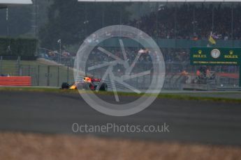 World © Octane Photographic Ltd. Formula 1 - British Grand Prix - Saturday - Qualifying. Daniel Ricciardo - Red Bull Racing RB13. Silverstone, UK. Saturday 15th July 2017. Digital Ref: 1886LB1D1581