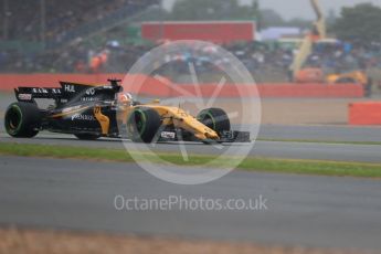 World © Octane Photographic Ltd. Formula 1 - British Grand Prix - Saturday - Qualifying. Nico Hulkenberg - Renault Sport F1 Team R.S.17. Silverstone, UK. Saturday 15th July 2017. Digital Ref: 1886LB1D1593