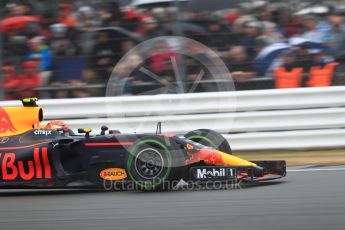 World © Octane Photographic Ltd. Formula 1 - British Grand Prix - Saturday - Qualifying. Max Verstappen - Red Bull Racing RB13. Silverstone, UK. Saturday 15th July 2017. Digital Ref: 1886LB1D1663