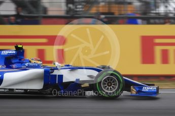 World © Octane Photographic Ltd. Formula 1 - British Grand Prix - Saturday - Qualifying. Pascal Wehrlein – Sauber F1 Team C36. Silverstone, UK. Saturday 15th July 2017. Digital Ref: 1886LB1D1732