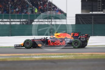 World © Octane Photographic Ltd. Formula 1 - British Grand Prix - Saturday - Qualifying. Max Verstappen - Red Bull Racing RB13. Silverstone, UK. Saturday 15th July 2017. Digital Ref: 1886LB1D1873