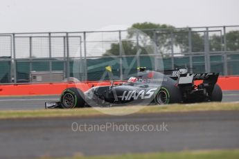 World © Octane Photographic Ltd. Formula 1 - British Grand Prix - Saturday - Qualifying. Kevin Magnussen - Haas F1 Team VF-17. Silverstone, UK. Saturday 15th July 2017. Digital Ref: 1886LB1D1878