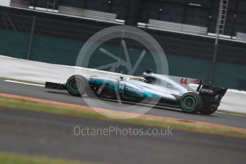 World © Octane Photographic Ltd. Formula 1 - British Grand Prix - Saturday - Qualifying. Lewis Hamilton - Mercedes AMG Petronas F1 W08 EQ Energy+. Silverstone, UK. Saturday 15th July 2017. Digital Ref: 1886LB1D1887