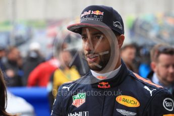 World © Octane Photographic Ltd. Formula 1 - British Grand Prix - Saturday - Qualifying. Daniel Ricciardo - Red Bull Racing RB13. Silverstone, UK. Saturday 15th July 2017. Digital Ref: 1886LB1D1966
