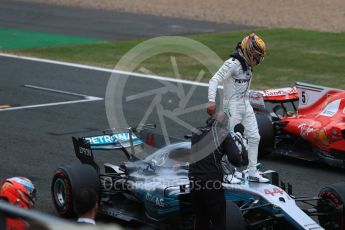 World © Octane Photographic Ltd. Formula 1 - British Grand Prix - Saturday - Qualifying. Lewis Hamilton - Mercedes AMG Petronas F1 W08 EQ Energy+. Silverstone, UK. Saturday 15th July 2017. Digital Ref: 1886LB1D2025