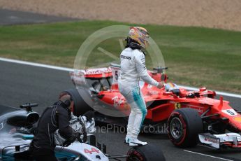 World © Octane Photographic Ltd. Formula 1 - British Grand Prix - Saturday - Qualifying. Lewis Hamilton - Mercedes AMG Petronas F1 W08 EQ Energy+. Silverstone, UK. Saturday 15th July 2017. Digital Ref: 1886LB1D2031