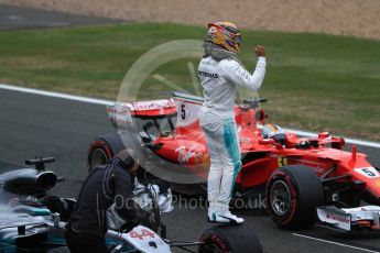 World © Octane Photographic Ltd. Formula 1 - British Grand Prix - Saturday - Qualifying. Lewis Hamilton - Mercedes AMG Petronas F1 W08 EQ Energy+. Silverstone, UK. Saturday 15th July 2017. Digital Ref: 1886LB1D2034