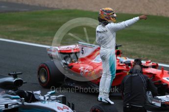 World © Octane Photographic Ltd. Formula 1 - British Grand Prix - Saturday - Qualifying. Lewis Hamilton - Mercedes AMG Petronas F1 W08 EQ Energy+. Silverstone, UK. Saturday 15th July 2017. Digital Ref: 1886LB1D2044