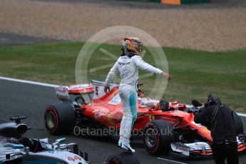 World © Octane Photographic Ltd. Formula 1 - British Grand Prix - Saturday - Qualifying. Lewis Hamilton - Mercedes AMG Petronas F1 W08 EQ Energy+. Silverstone, UK. Saturday 15th July 2017. Digital Ref: 1886LB1D2052