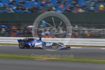 World © Octane Photographic Ltd. Formula 1 - British Grand Prix - Saturday - Qualifying. Marcus Ericsson – Sauber F1 Team C36. Silverstone, UK. Saturday 15th July 2017. Digital Ref: 1886LB2D8959