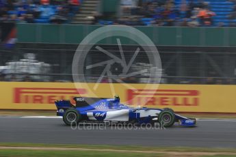 World © Octane Photographic Ltd. Formula 1 - British Grand Prix - Saturday - Qualifying. Pascal Wehrlein – Sauber F1 Team C36. Silverstone, UK. Saturday 15th July 2017. Digital Ref: 1886LB2D8978