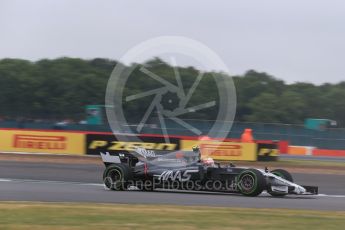 World © Octane Photographic Ltd. Formula 1 - British Grand Prix - Saturday - Qualifying. Kevin Magnussen - Haas F1 Team VF-17. Silverstone, UK. Saturday 15th July 2017. Digital Ref: 1886LB2D9152