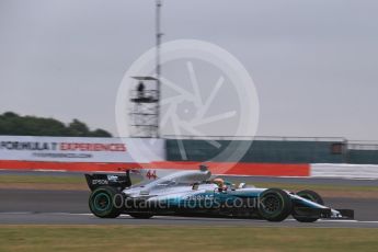 World © Octane Photographic Ltd. Formula 1 - British Grand Prix - Saturday - Qualifying. Lewis Hamilton - Mercedes AMG Petronas F1 W08 EQ Energy+. Silverstone, UK. Saturday 15th July 2017. Digital Ref: 1886LB2D9192