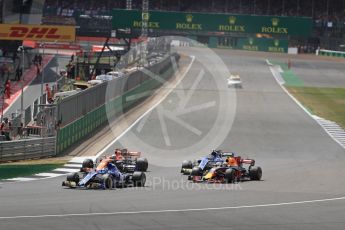 World © Octane Photographic Ltd. Formula 1 - British Grand Prix - Sunday - Race. Marcus Ericsson – Sauber F1 Team C36. Silverstone, UK. Sunday 16th July 2017. Digital Ref: 1892LB1D3878