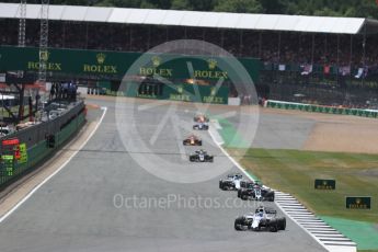 World © Octane Photographic Ltd. Formula 1 - British Grand Prix - Sunday - Race. Felipe Massa - Williams Martini Racing FW40. Silverstone, UK. Sunday 16th July 2017. Digital Ref: 1892LB1D3963