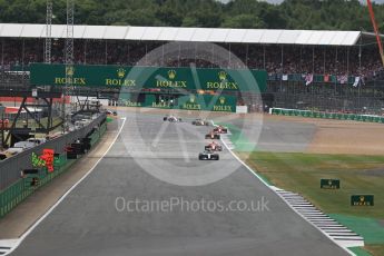 World © Octane Photographic Ltd. Formula 1 - British Grand Prix - Sunday - Race. Lewis Hamilton - Mercedes AMG Petronas F1 W08 EQ Energy+. Silverstone, UK. Sunday 16th July 2017. Digital Ref: 1892LB1D4065