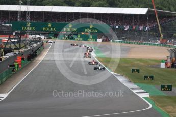 World © Octane Photographic Ltd. Formula 1 - British Grand Prix - Sunday - Race. Lewis Hamilton - Mercedes AMG Petronas F1 W08 EQ Energy+. Silverstone, UK. Sunday 16th July 2017. Digital Ref: 1892LB1D4073